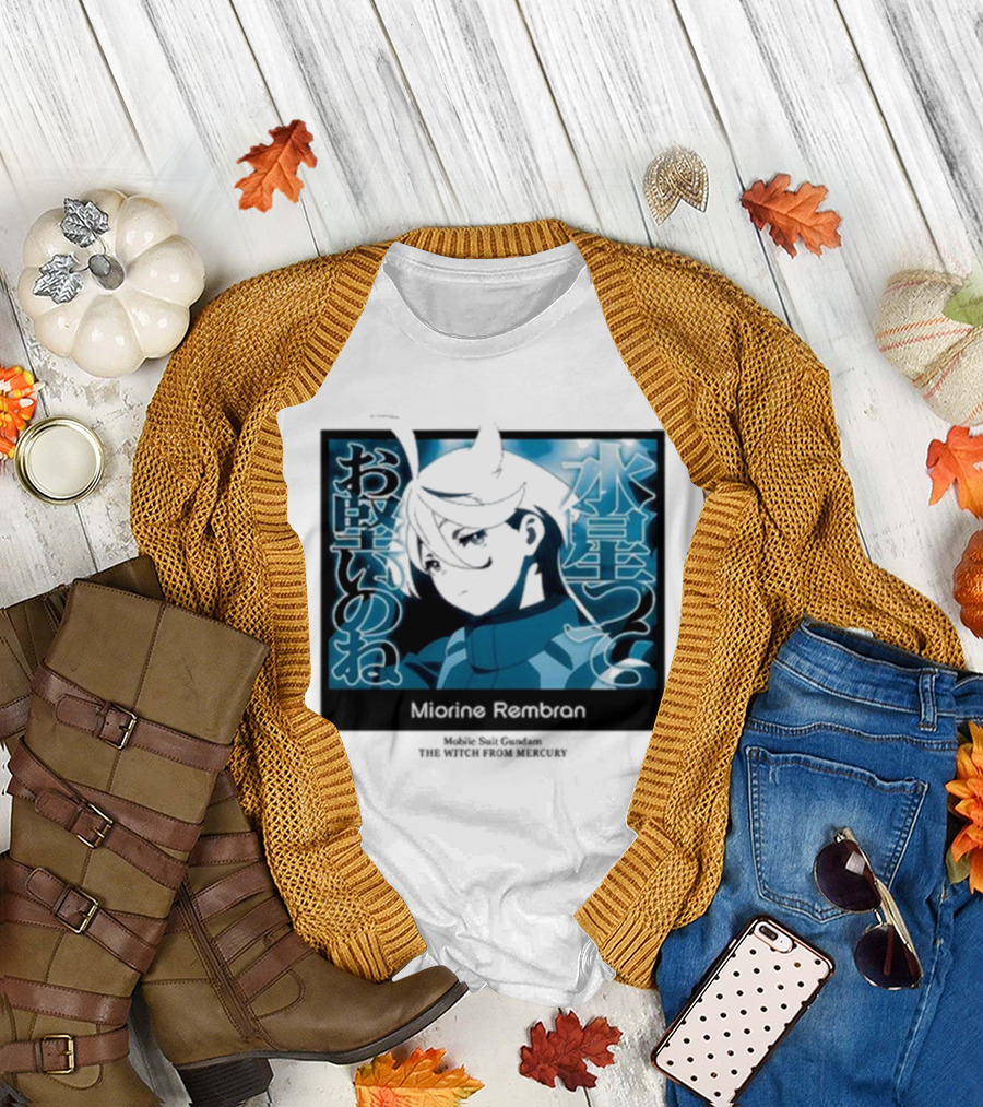 Miorine Rembran The Witch From Mercury Mobile Suit Gundam T-Shirt