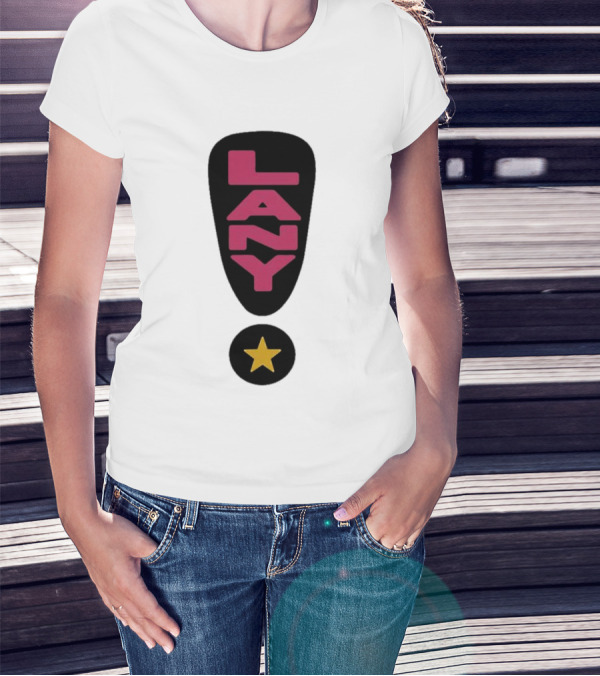 LANY Exclamation Mark With Yellow Star T-Shirt