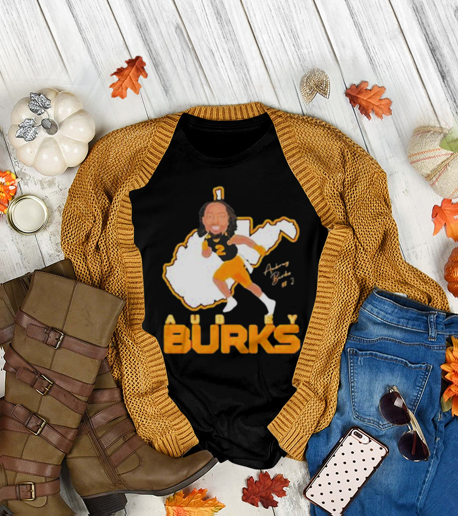 Aubrey Burks Fan 1 Football Player Art #2 T-Shirt