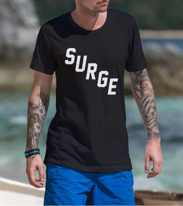 Carolina Surge Bold Athletic Varsity T-Shirt