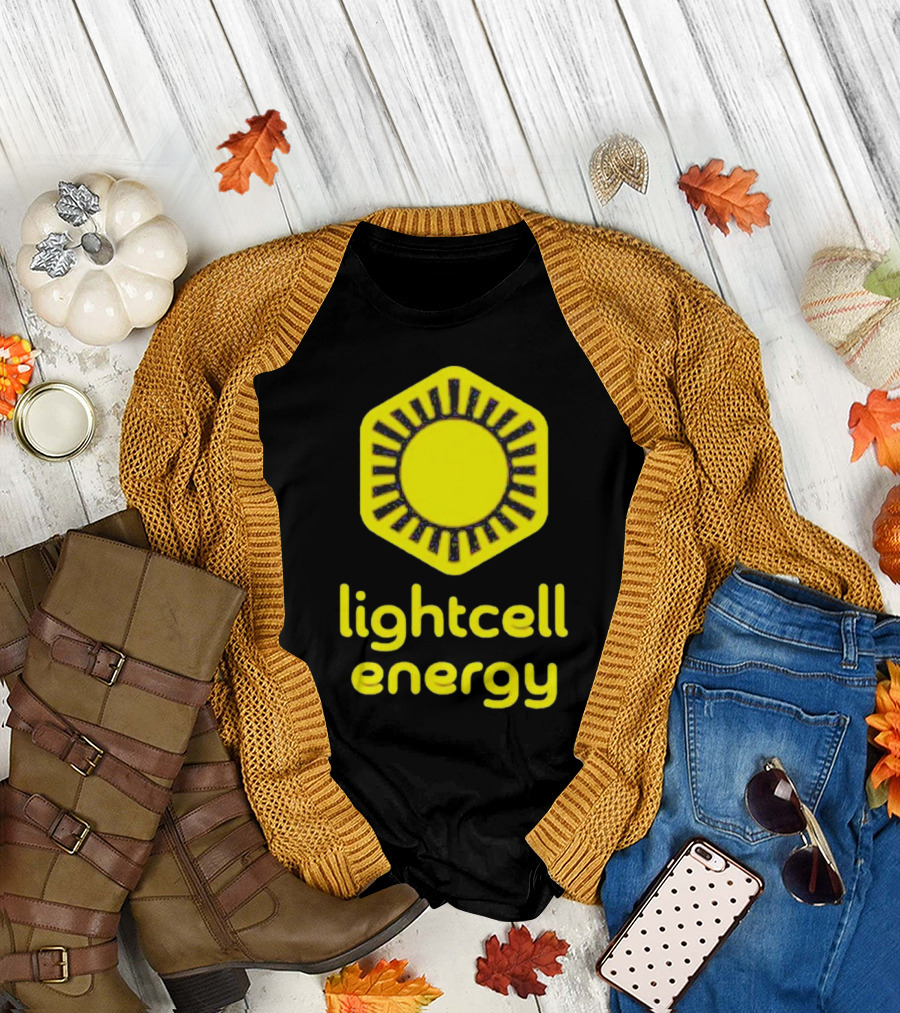 Danielle Fong Lightcell Energy Sunburst Hexagon T-Shirt