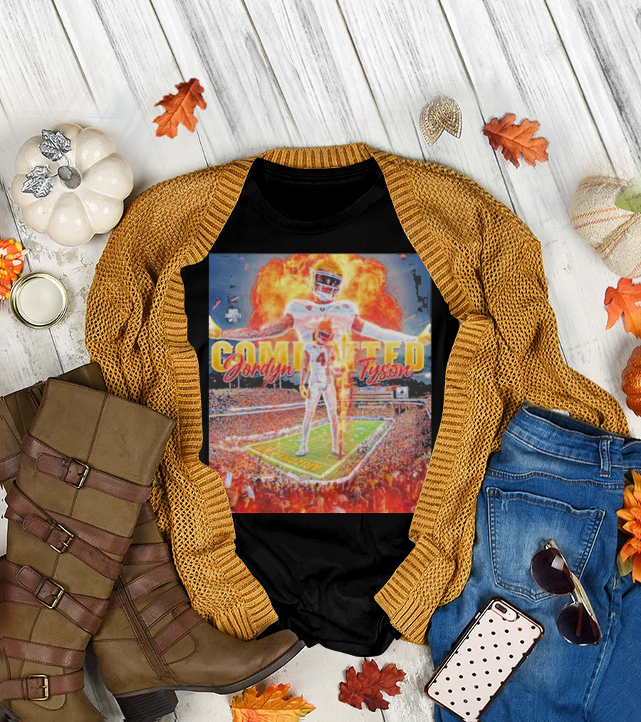 Jordyn Tyson Committed to Arizona State Football Stadium Scene T-Shirt