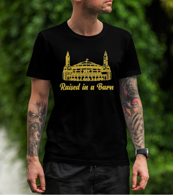 Raised In A Barn Iconic Arena T-Shirt