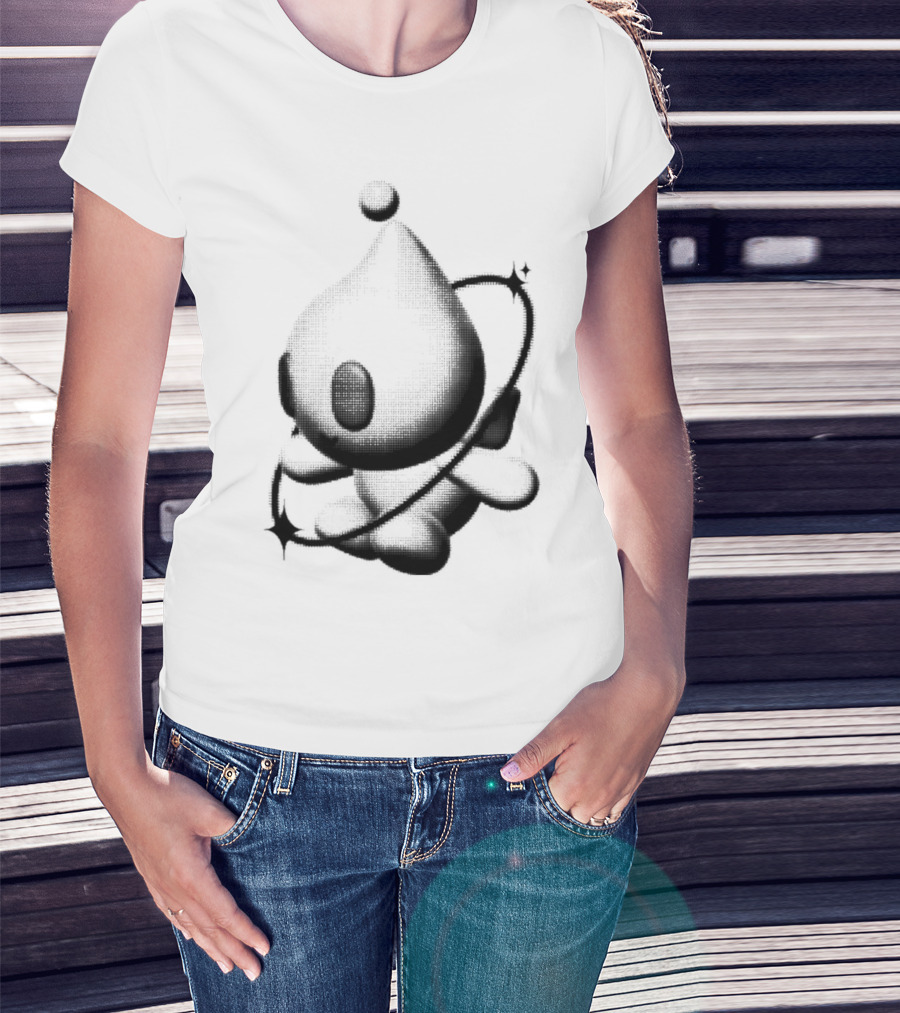 Y2k Saturn Drop Friend T-Shirt