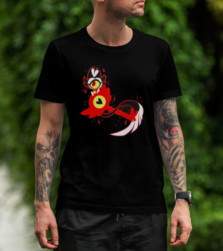 Hazbin Hotel Staff Alastor Radio Demon Character T-Shirt