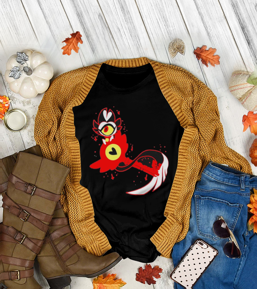 Hazbin Hotel Staff Alastor Radio Demon Character T-Shirt