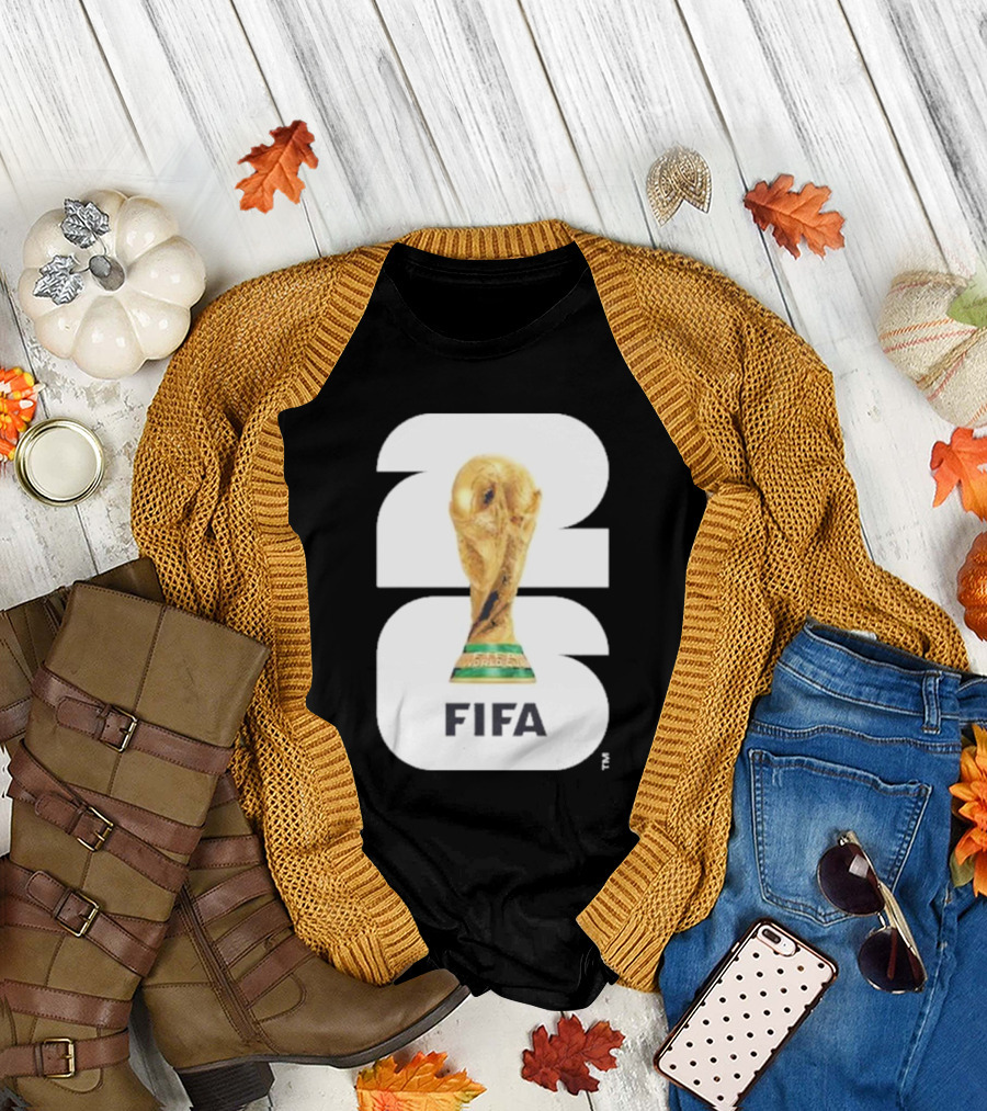 Fifa 2026 World Cup Trophy Logo Unveiled T-Shirt