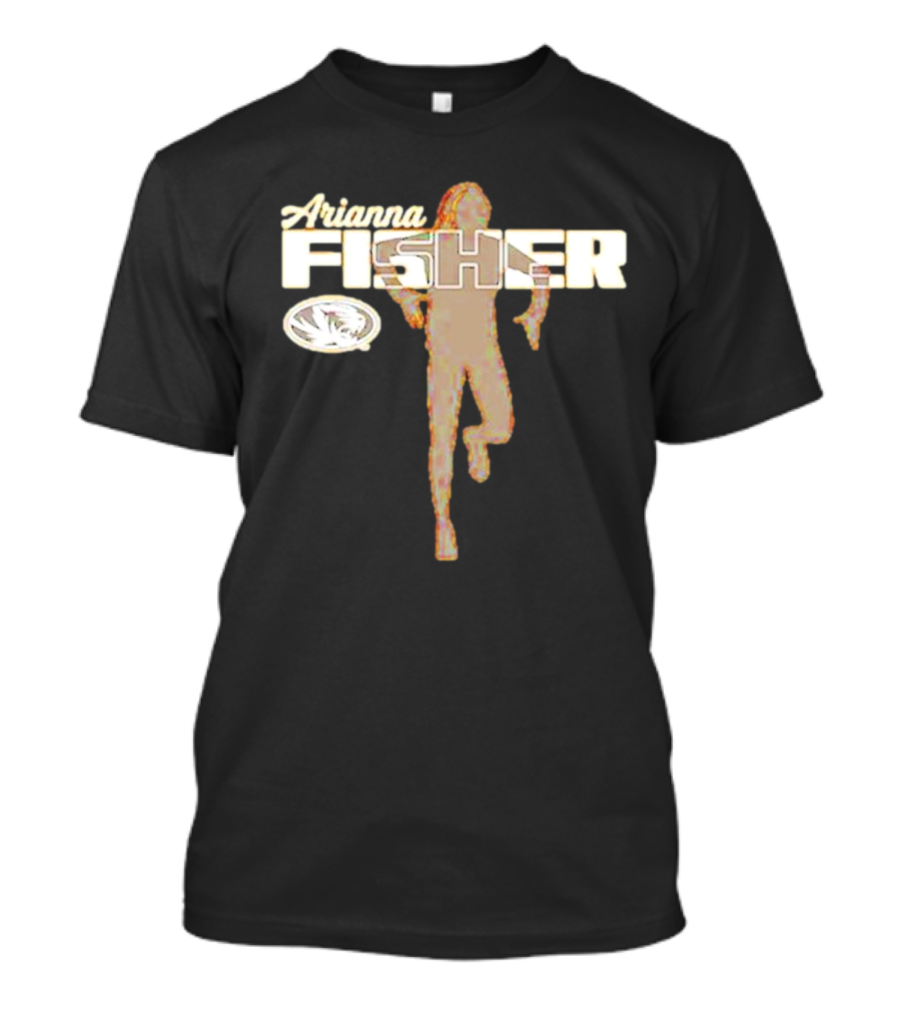 Arianna Fisher Missouri Tigers Running T-Shirt