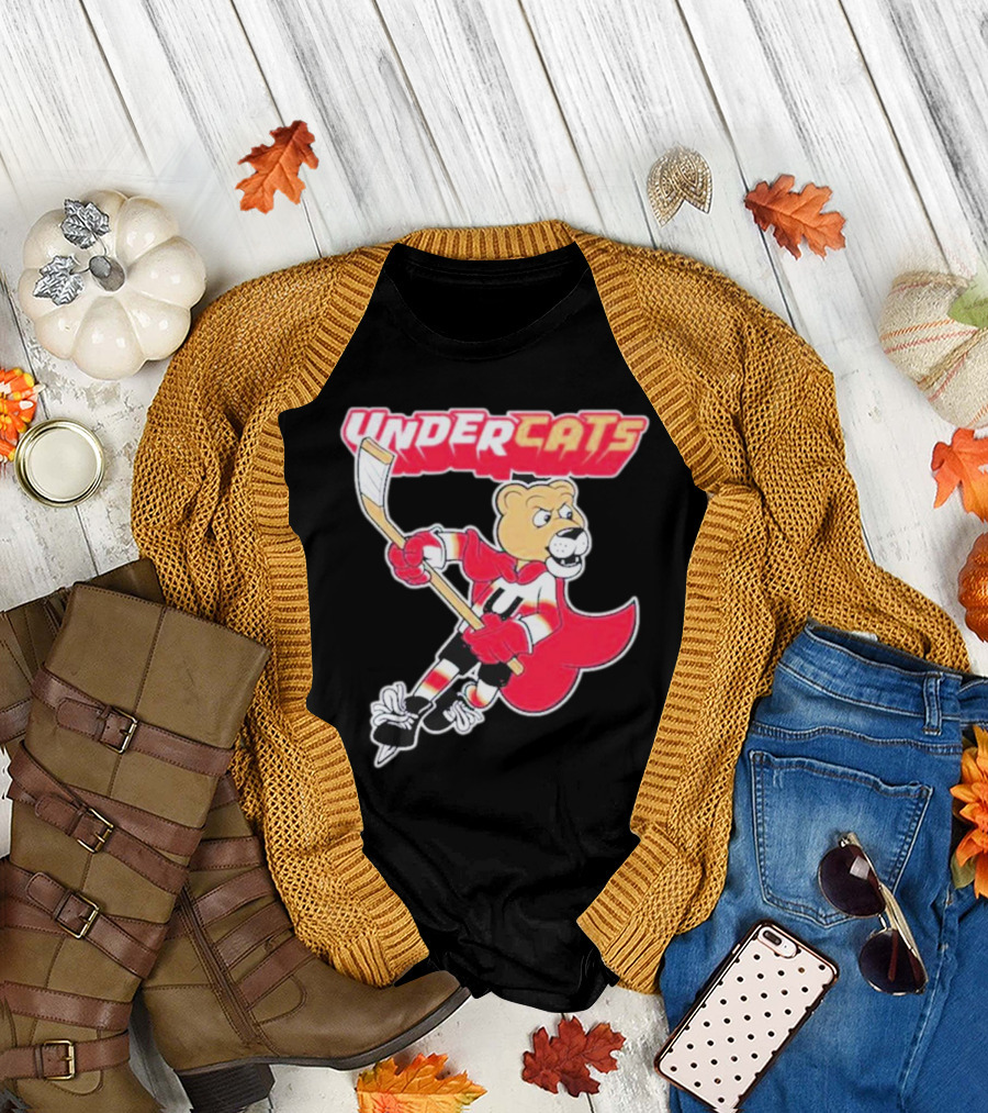 Undercats Florida Panthers Cartoon Hockey Character T-Shirt