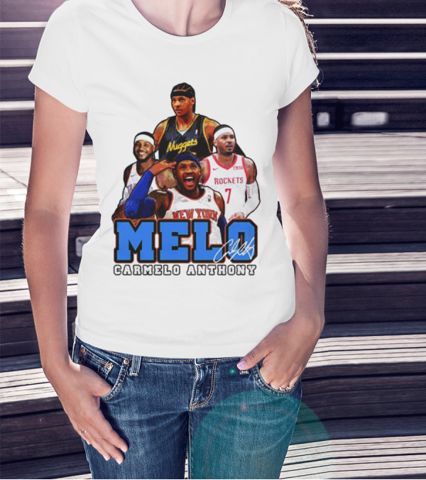 Carmelo Anthony Melo NYC New York Knicks Basketball KnicksTape T-Shirt