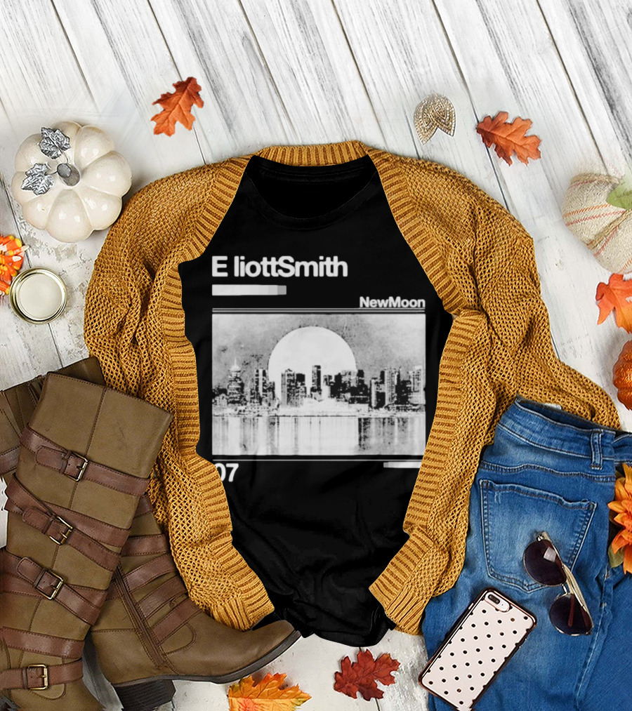 Elliott Smith New Moon 07 Skyline T-Shirt