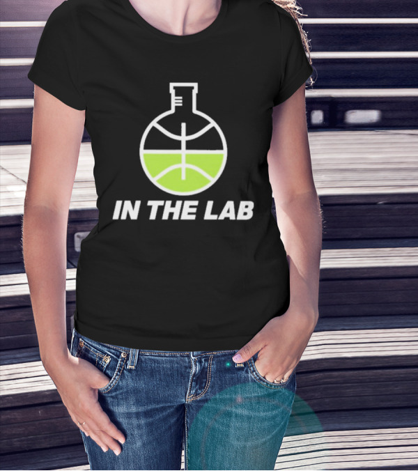 In The Lab Basketball Beaker T-Shirt