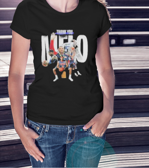 Thank You Melo Basketball Legend Carmelo Anthony T-Shirt