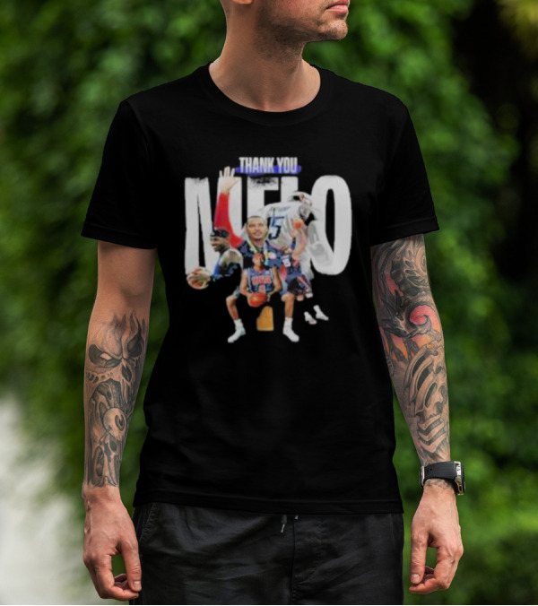 Thank You Melo Basketball Legend Carmelo Anthony T-Shirt