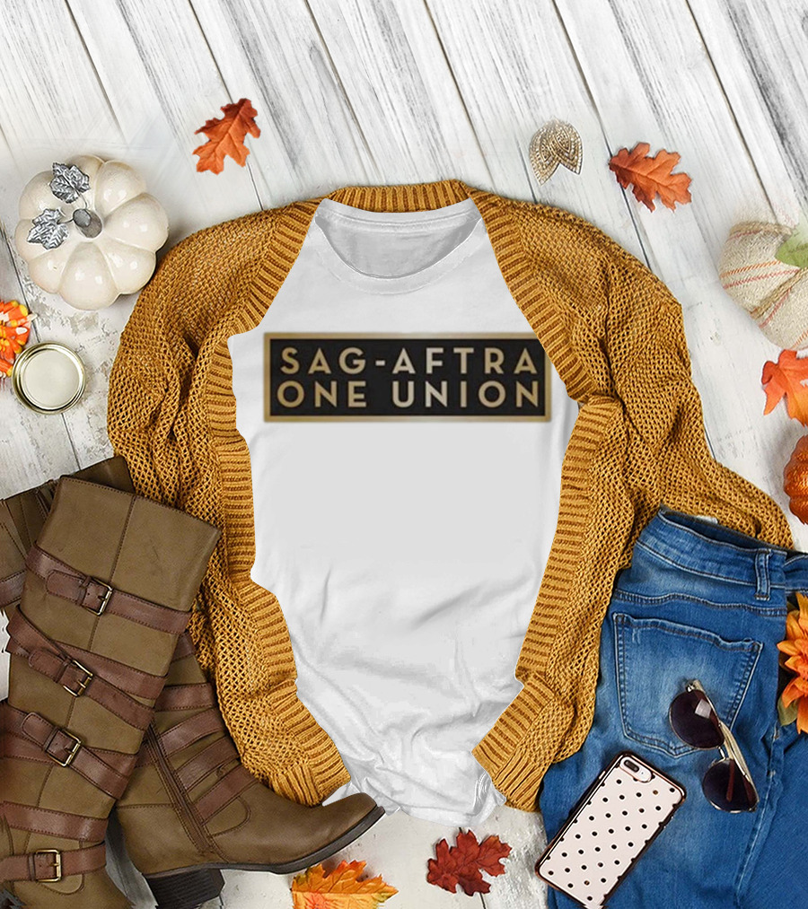 SAG-AFTRA One Union John Lowrie T-Shirt