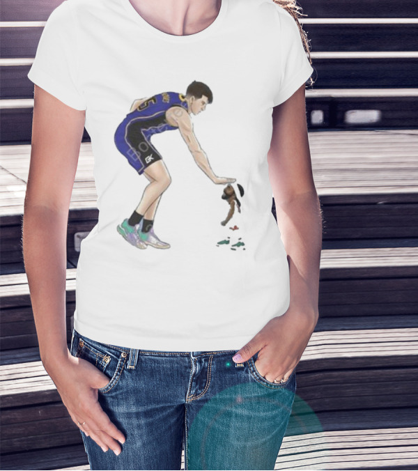 Austin Reaves Too Small NBA Gesture Basketball Play T-Shirt