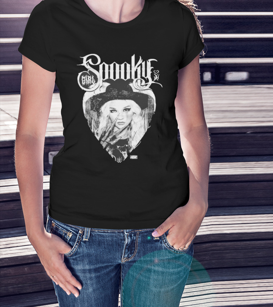Spooky Girl Julia Hart AEW T-Shirt
