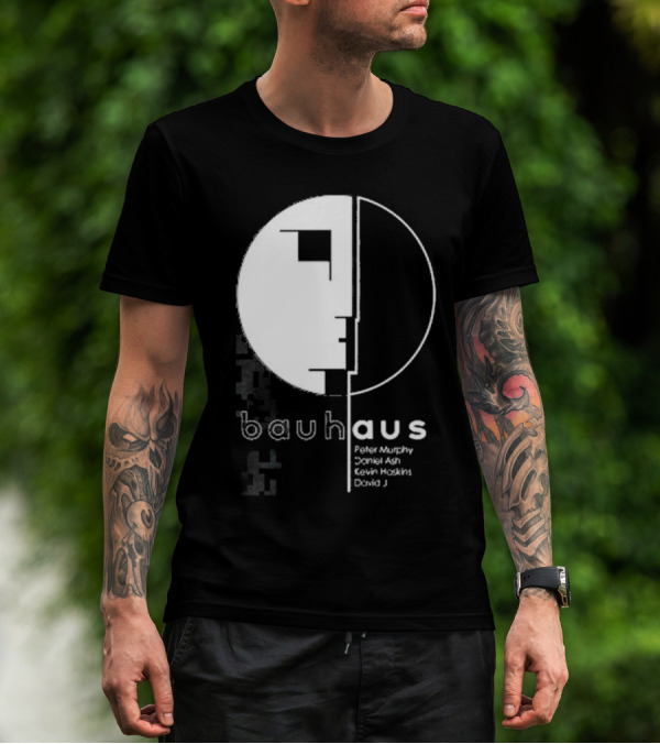Bauhaus Band Peter Murphy Daniel Ash Kevin Haskins David J T-Shirt