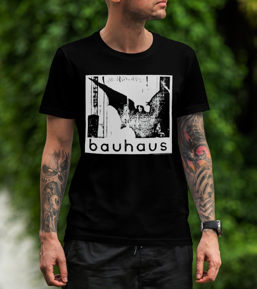 Bauhaus Undead Discharge Gothic Bat T-Shirt