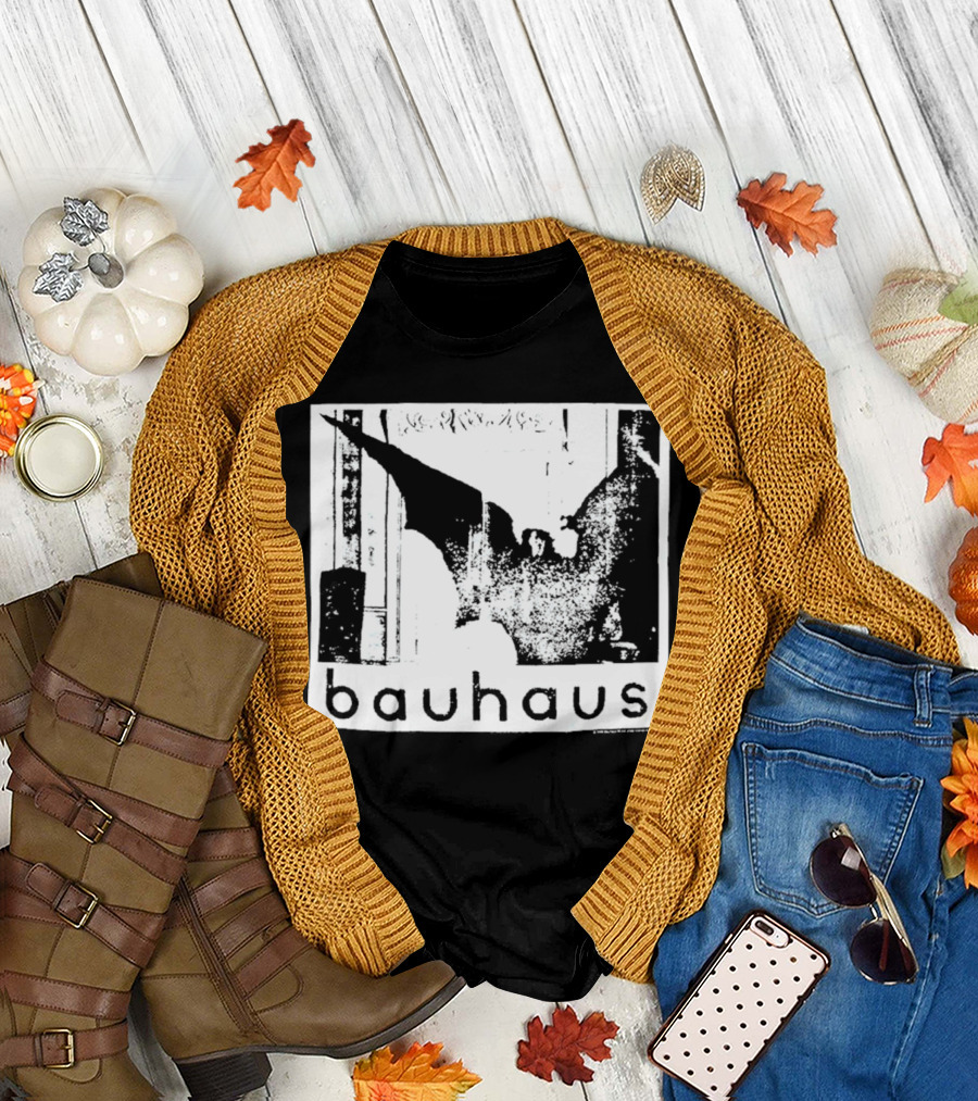 Bauhaus Undead Discharge Gothic Bat T-Shirt
