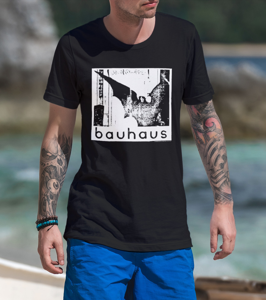 Bauhaus Undead Discharge Gothic Bat T-Shirt