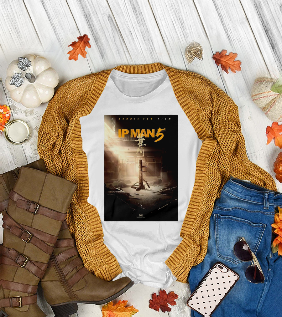 Donnie Yen Film Ip Man 5 Martial Arts Mastery Scene T-Shirt