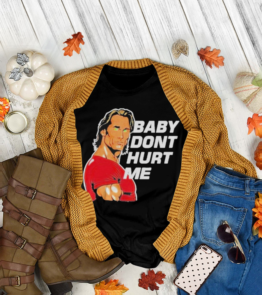 Baby Don’t Hurt Me Mike O’Hearn Meme Icon Cartoon T-Shirt