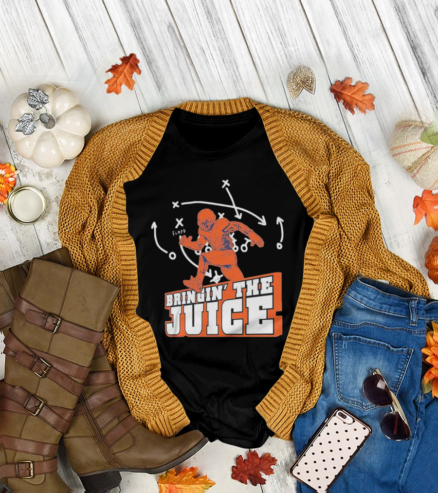 Bringin' The Juice Football Play Diagram T-Shirt