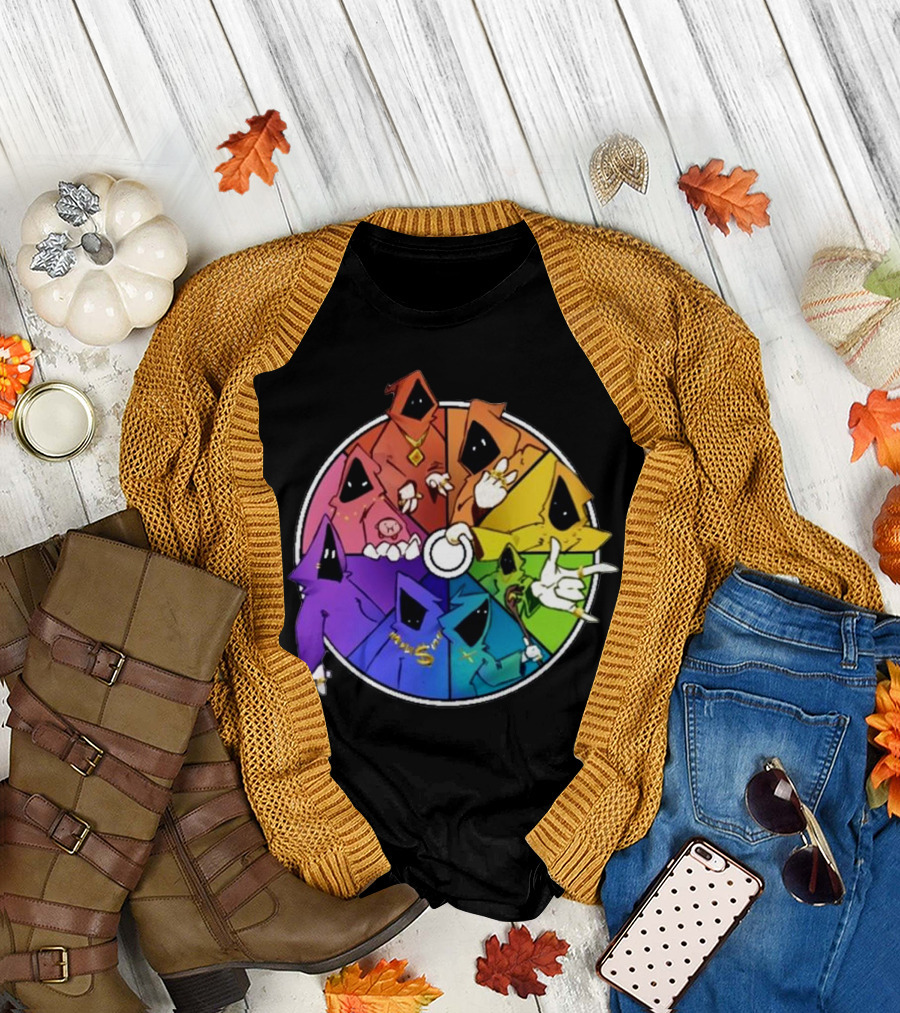 Shadow Wizard Money Gang Rainbow Circle T-Shirt