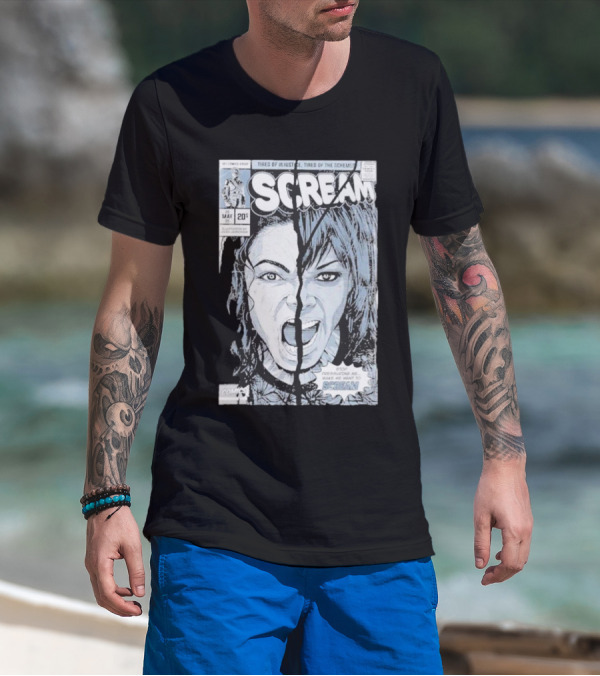 Mj History Scream Tired Of Injustice Tired Of The Schemes Comic May 20 Scream T-Shirt