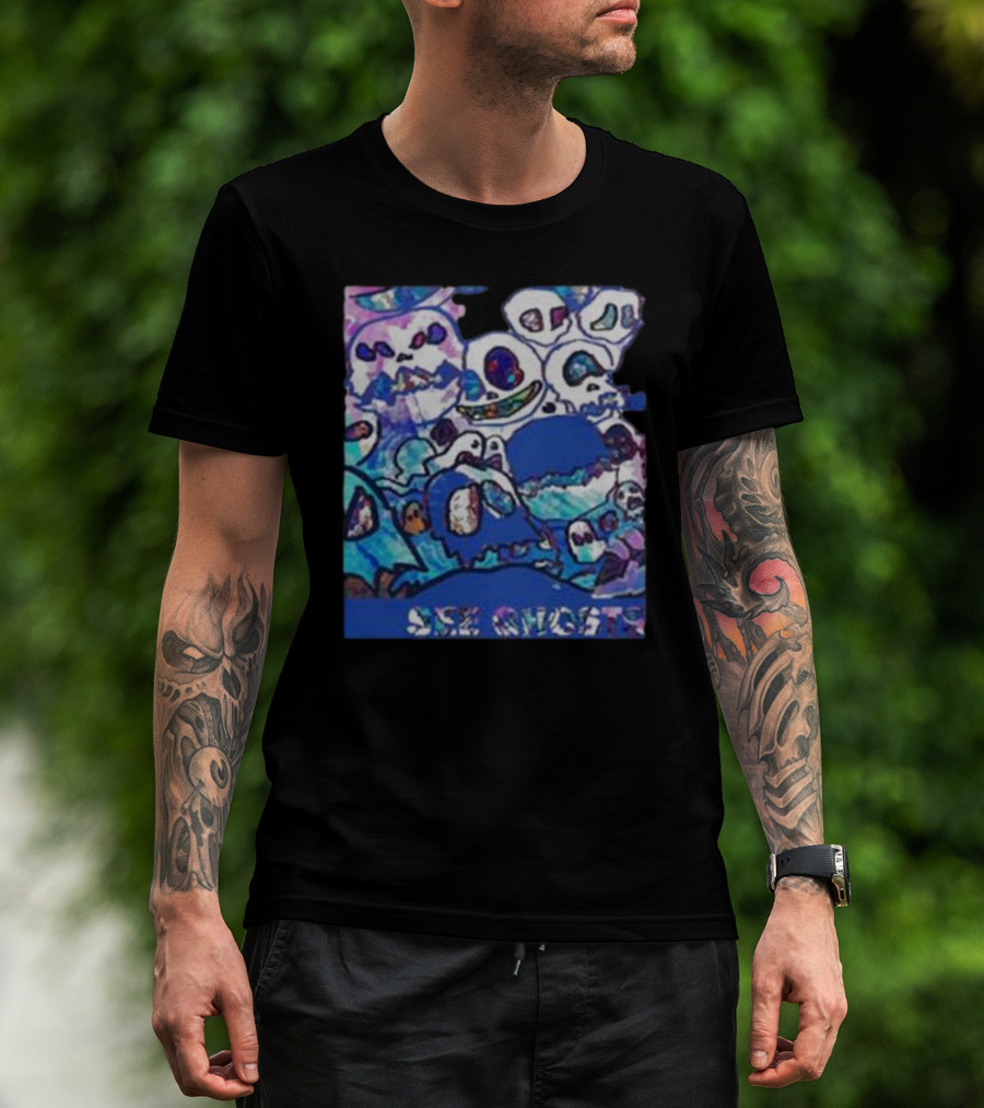 Kids See Ghosts Kanye West Kid Cudi Fan Art Pouya T-Shirt