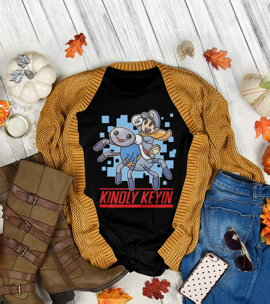 Kindly Keyin Keyin and Charlie Super Retro Adventure T-Shirt