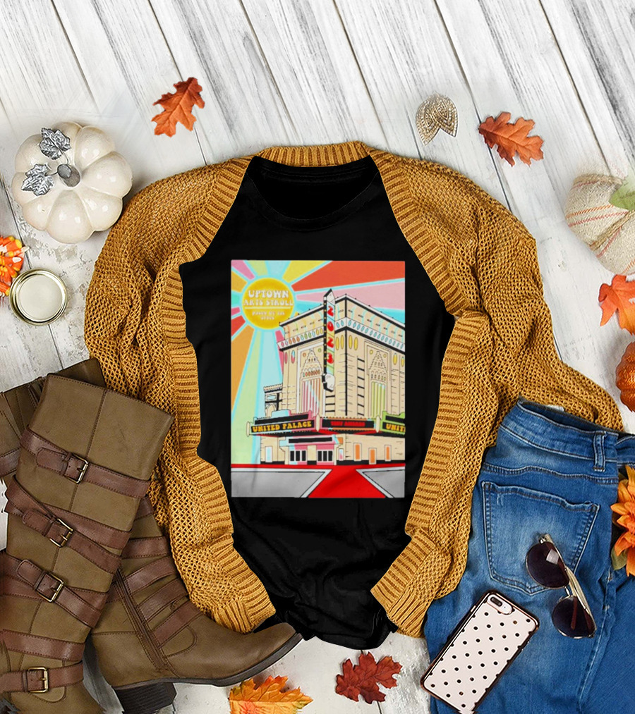 Uptown Arts Stroll United Palace Paseo De Las Artes Vegalteno T-Shirt