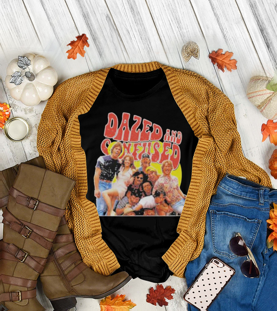 Dazed And Confused Movie Cast Group Image T-Shirt
