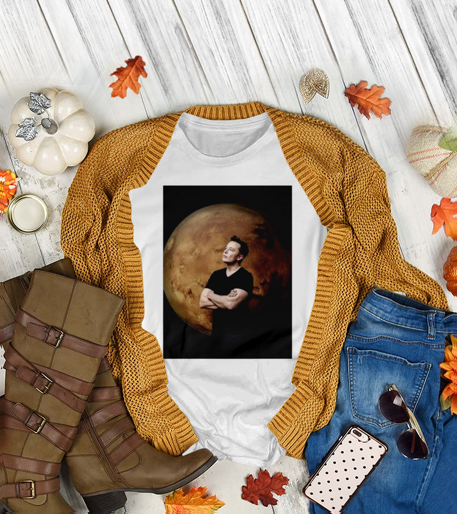 Elon Musk Mars Vision T-Shirt