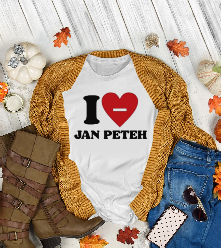 I Heart Jan Peteh T-Shirt