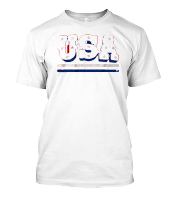 USA Stars And Stripes Vintage T-Shirt