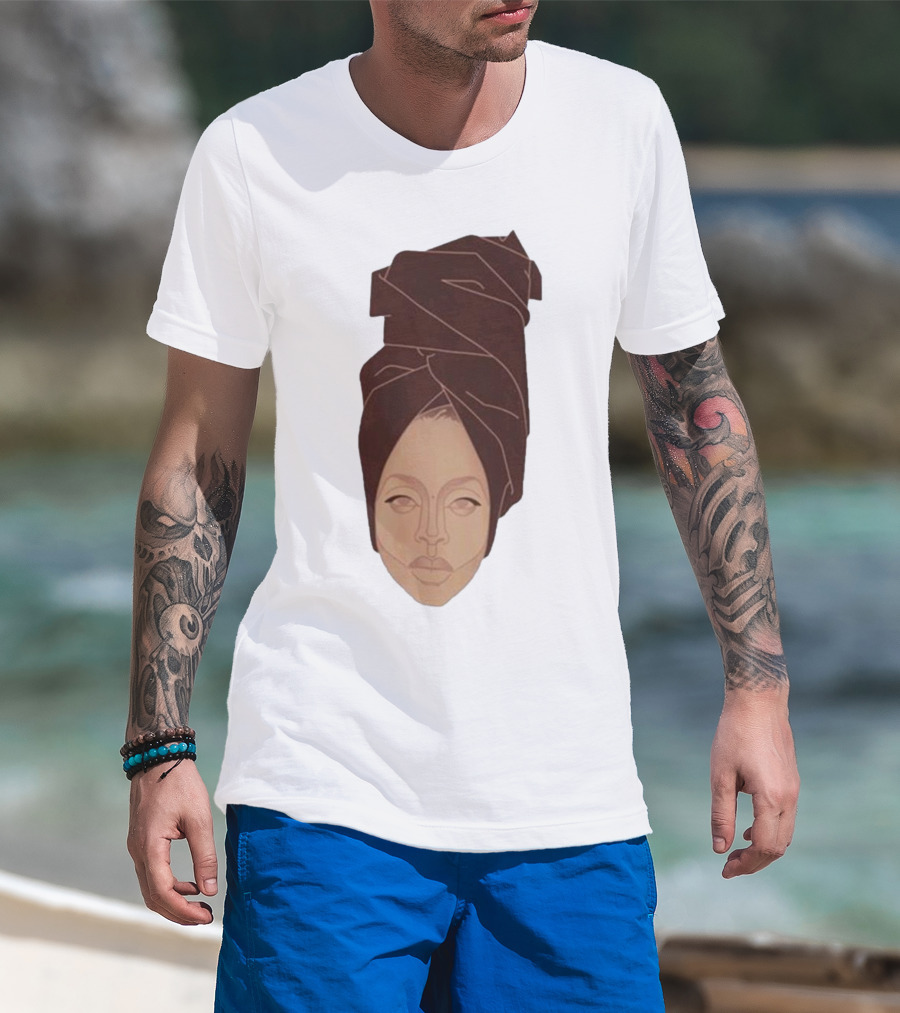 Headwrap Analogue Girl 1997 Iconic T-Shirt