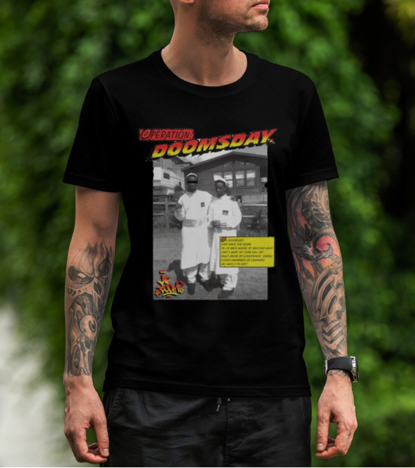 Operation Doomsday Gasdrawls Hip Hop Iconic Moment T-Shirt
