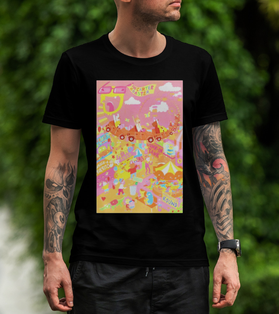 Carter Kench Carnival Carter Coaster Dunkin Tank Round Fun Time T-Shirt