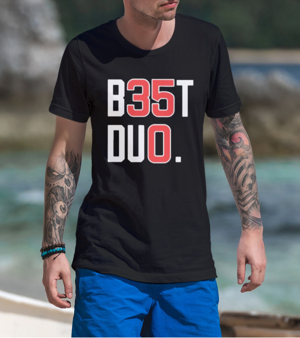 Justin Steele Marcus Stroman Best Duo 35 T-Shirt