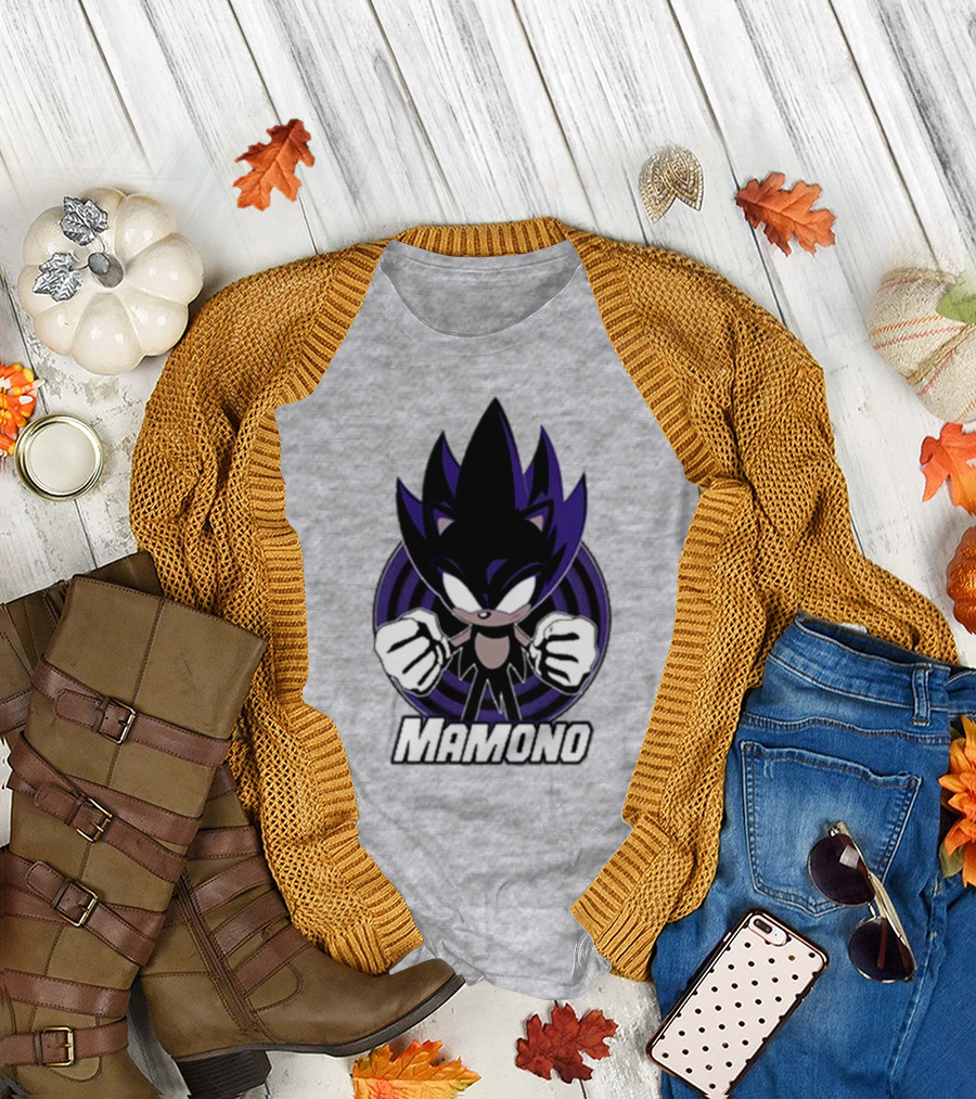 Mamono Dark Super Shadow Style Character T-Shirt