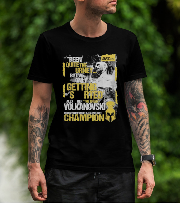 Alex The Great Volkanovski UFC 290 Undisputed Featherweight Champion T-Shirt