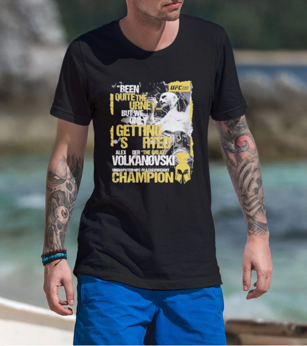 Alex The Great Volkanovski UFC 290 Undisputed Featherweight Champion T-Shirt