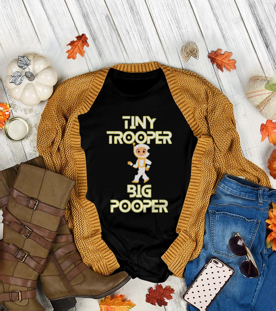 TINY TROOPER BIG POOPER Astronaut Adventure T-Shirt