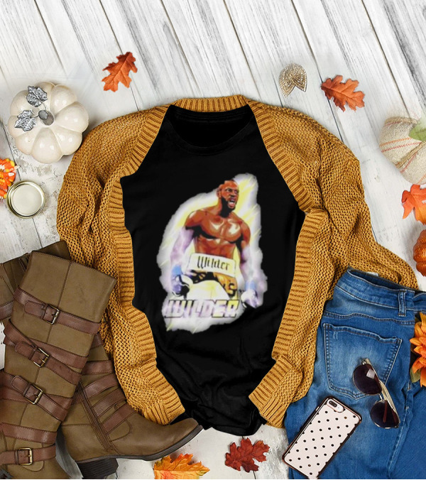 Deontay Wilder Lightning Boxer Champion Energy T-Shirt