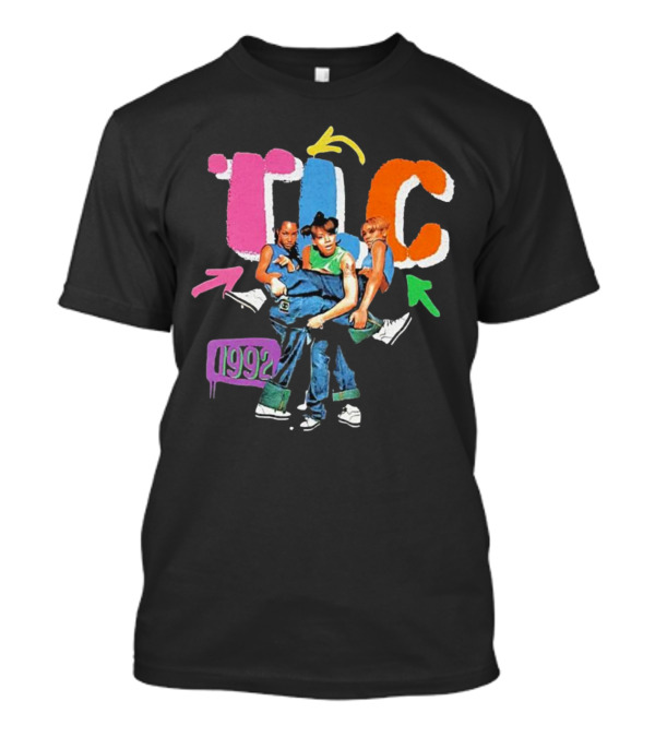 TLC 1992 Attractive Kicking Group T-Shirt