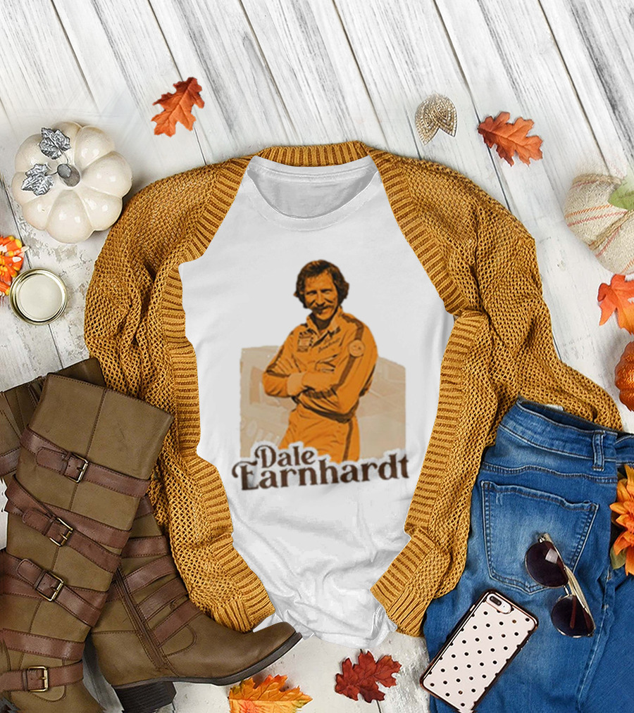 Dale Earnhardt Classic Vintage Pose T-Shirt