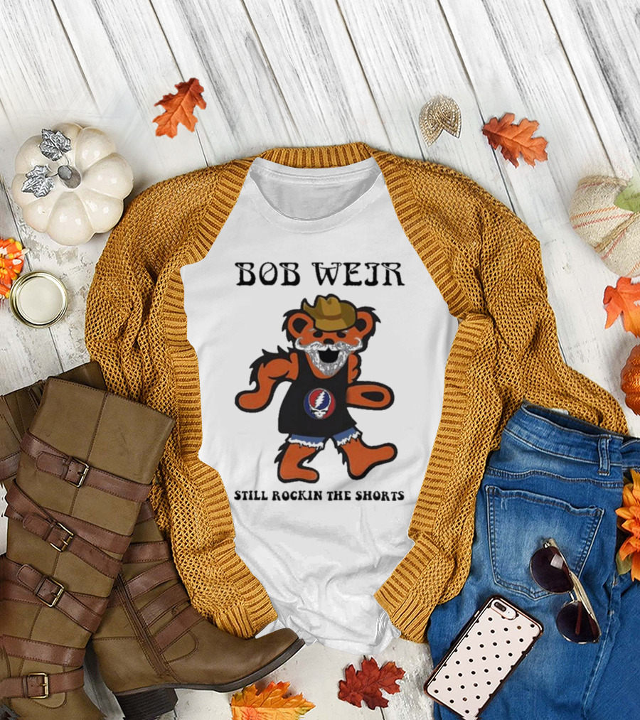 Grateful Dead Dancing Bear Bob Weir Still Rockin The Shorts T-Shirt