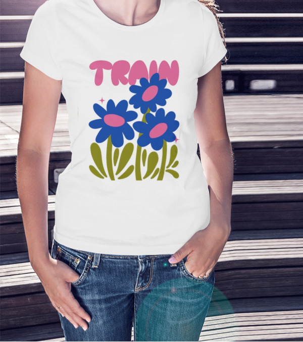 TRAIN Savemesanfrancisco Flowers T-Shirt